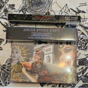 Miss Fame Blush + Danessa Myricks Chrome Liner + Dolls Kill